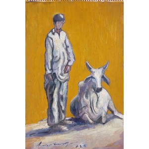 Arsalan Naqvi, 14 x 21 Inch, Mixed Media on Paper, Figurative Painting, AC-ARN-205